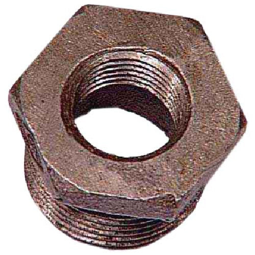 Black Iron Hex Bushing - 3/4" x 3/8" -