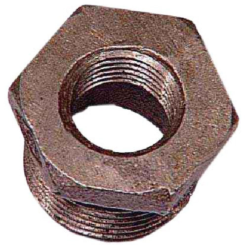 Black Iron Hex Bushing - 1" x 3/4" -