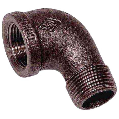 Black Iron Street Elbow - 1" -