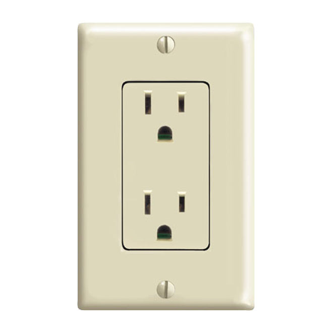 Duplex receptacle-