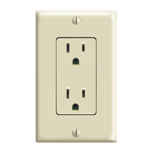 Duplex receptacle-