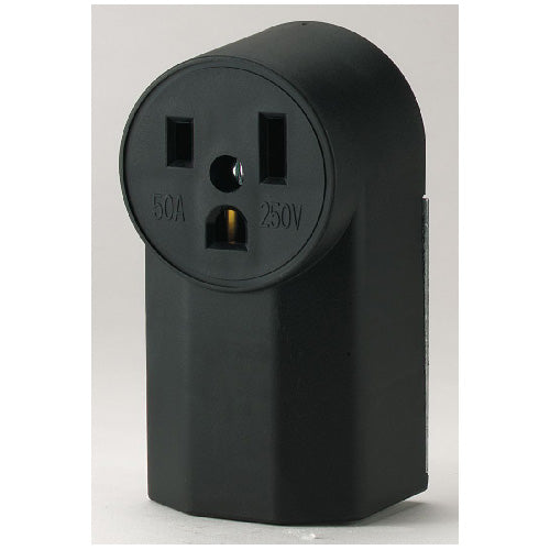 Cooper Duplex Receptacle - 2 7/16-in W x 4 13/16-in H - Surface Mount - 50-amp - 125-volt-