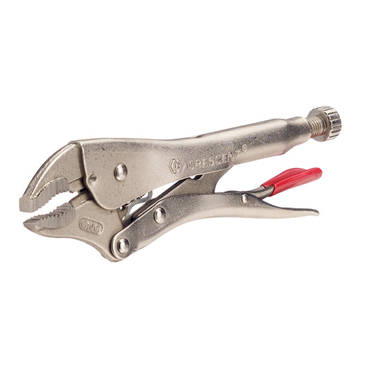 Crescent ASME Jaw Locking Pliers with Wire Cutter - Nickel-Plated - Alloy Steel - 10-in L - Each