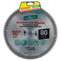 Wolfcraft Crosscutting/Ripping Saw Blade - Titanium - 5700-RPM - 10-in dia - Each