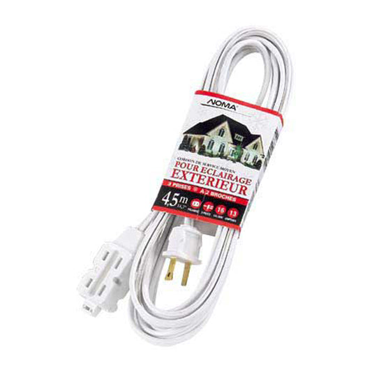 Extension Cord - 14-Ft. Outdoor Extension Cord-Each
