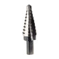 Irwin Unibit Fractional Step Drill Bit - #3 3/8-in - Hex Shank - 9 Hole Sizes - Speed Point - Each