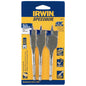 Irwin Speedbor Spade Drill Bits - 3-Piece Set - Double Cutting Spurs - Blue Groove Hex Shank - Each