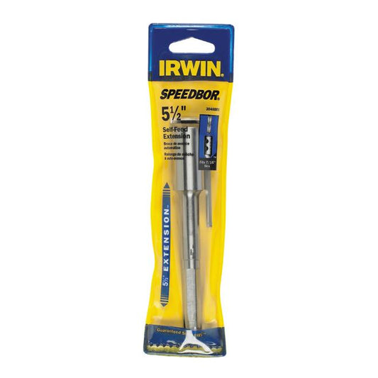 IRWIN 5 1/2-in Self Feed Bit Extension - Each