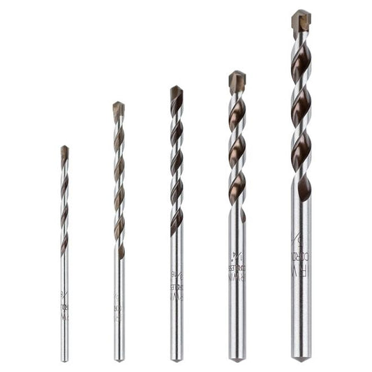 Irwin 5-Pieces Round Carbide Rotary Drill Bit Set - Each