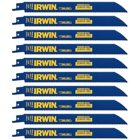 IRWIN 18-TPI Metal-Cutting Reciprocating Saw Blades - Each