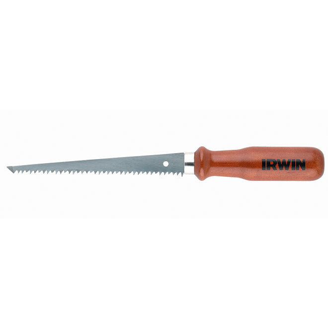 Irwin Drywall Jab Saw - Wood Handle - 6 1/2-in Blade - Each