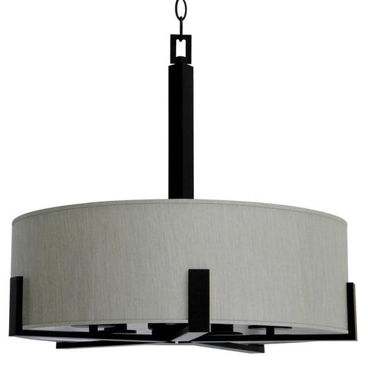 Jaelyn 5-light pendant - 22 inch - metal bronze finish-