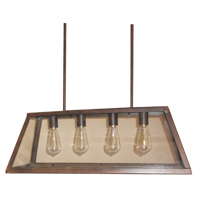 "Edison" 4-Light Pendant Light - 29.75"-