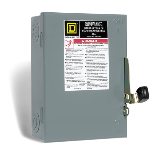 30-A Fuse Safety Switch-Each