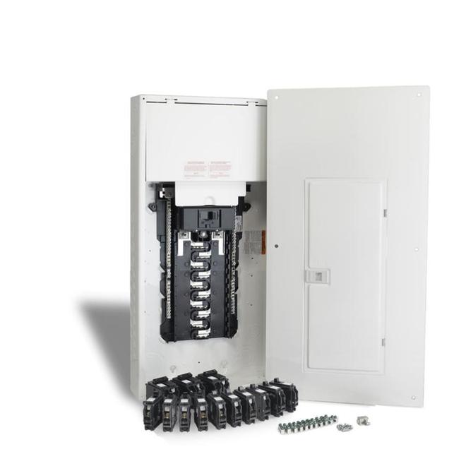 Homeline 40-Circuit 20-Space 200 Amp Main Breaker Load Center (Value Pack)-Each