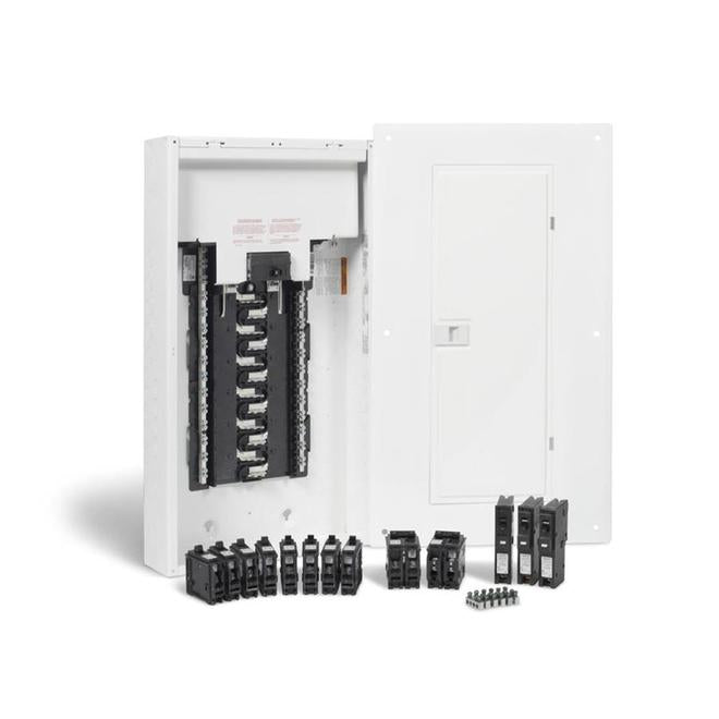 Square D 48-Circuit 24-Space 100 Amp Main Breaker Load Center (Value Pack)-Each