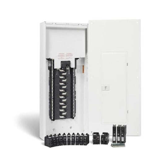 Square D 60-Circuit 30-Space 100 Amp Main Breaker Load Center (Value Pack)-Each