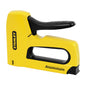 Stanley Sharpshooter Heavy-Duty Staple Gun - Black/Yellow - Anti-Jam Mechanism - 7-in L - Each