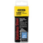 Stanley Heavy-Duty Staples - Stainless Steel - 1000 Per Pack - 3/8-in Leg x 27/64-in W Crown - Each