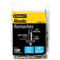 Stanley Blind Rivets - Steel - 100 Per Pack - 1/8-in dia x 1/2-in Grip Range - Each