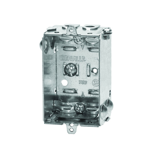 Rectangular Box with Internal Clamps-Each