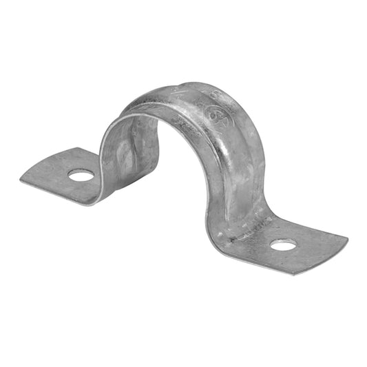 Rigid Straps - Galvanized Steel - 2-Hole - 1/2" - 8/Pk-Each