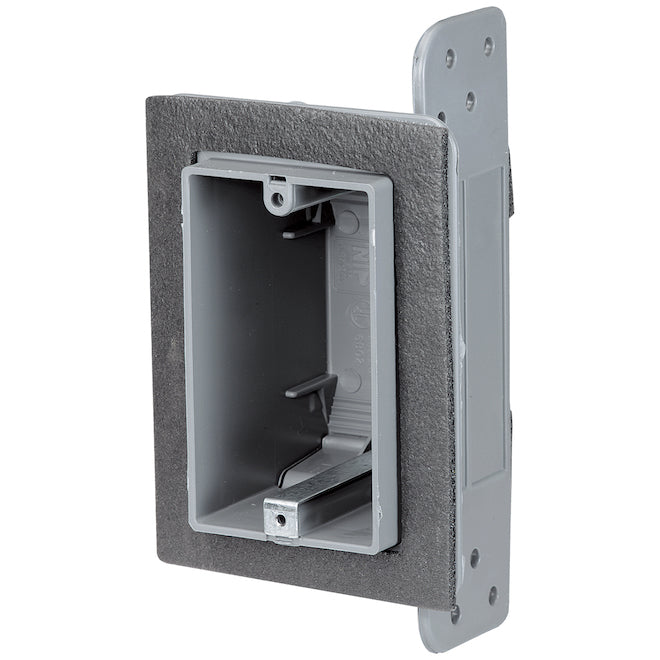 Device Box - Airtight-Plastic - 1-Gang-2 3/4" - 24/Pk-Pack