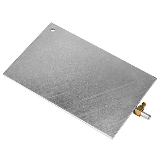 Earthing Plate - 10" x 16" x 1/4" - Galvanized Steel-Each