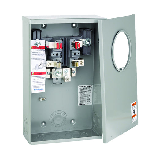 Microlectric 200A 600V 4-Jaw Ontario Meter Socket for Underground Installations-Each