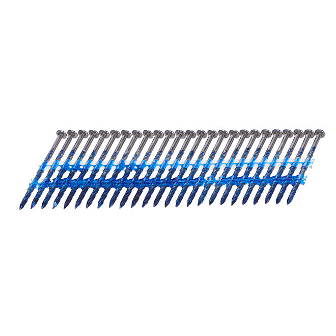 Foresto Steel Framing Nails - Screw Shank - 1000 Per Pack - .113-in dia x 2 3/8-in L - Each