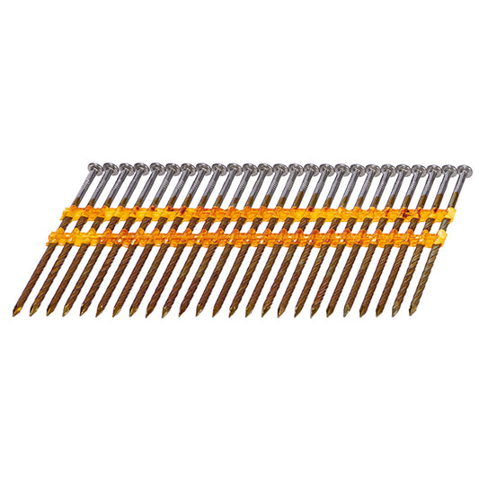 Foresto Angled Framing Nails - Collated - 3000 Per Pack - 0.121-in dia x 3 1/4-in L - Each