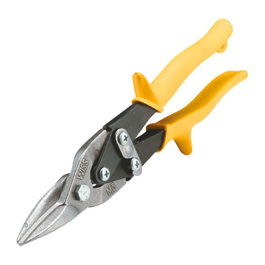 Wiss MetalMaster All Purpose Snips - Straight Cut - 9 3/4-in - Yellow - Each