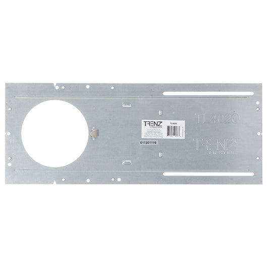Trenz Lighting Galvanized Steel Premounting Plate - 4-in - Round Opening-