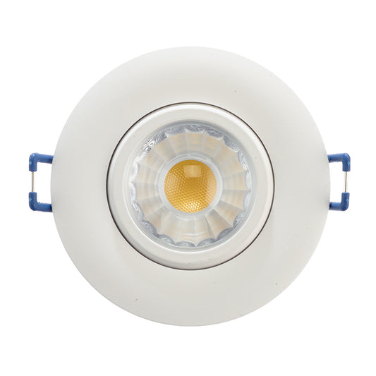 Trenz Round Recessed Light - 40 Watt - LED - Dimmable - 3-in - White-