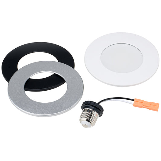 Trenz Multiple Application Recessed LED Light - 8 W - 4-in - Warm White-