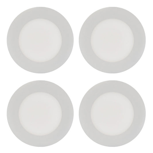 Trenz ThinLED Recessed Round Recessed Downlights - 4-in - Cool White - 4-Pack-