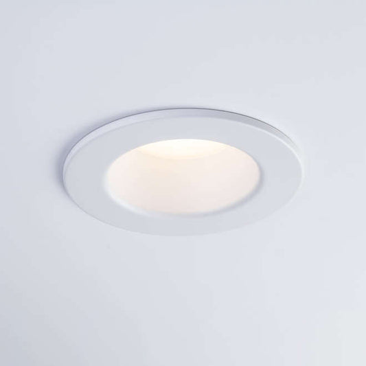 Trenz Omega Pro 4-in LED Recessed Light Kit - White - 6-Pack-