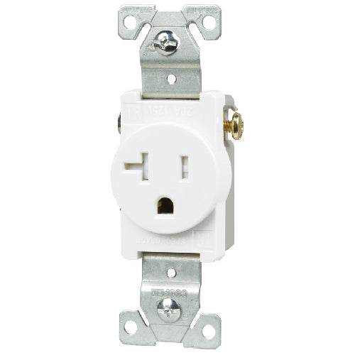 Eaton Tamper Resistant Receptacle Outlet - 1 1/8-in W x 4 3/16-in H - 15-amp x 125-volt-