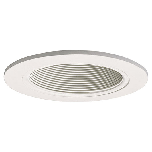 Cooper Lighting Halo White Recessed Light Baffle Trim - Coilex - 4-in-