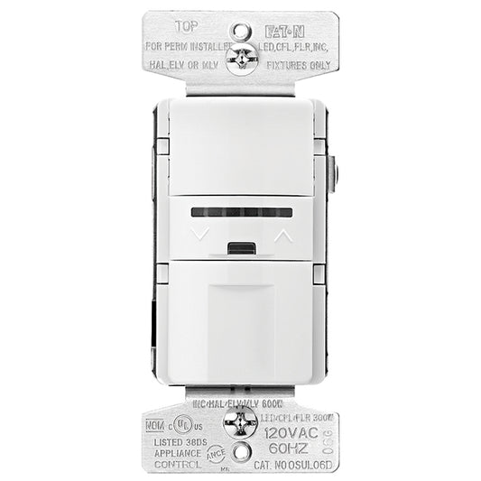 Cooper Industries Dimmer - Sensor - Single Pole - 300-watt - 120 volt-Each