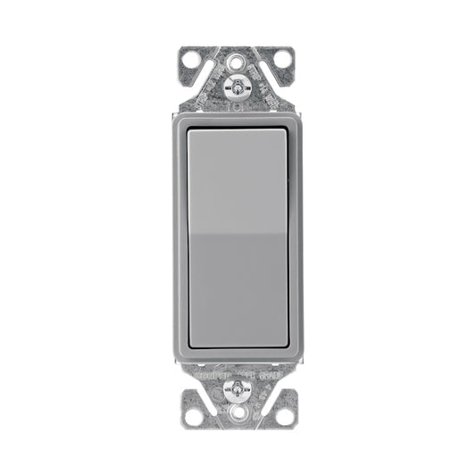 Eaton 3-Way Deco Switch - 15 A - 120/277 V - Grey-Each