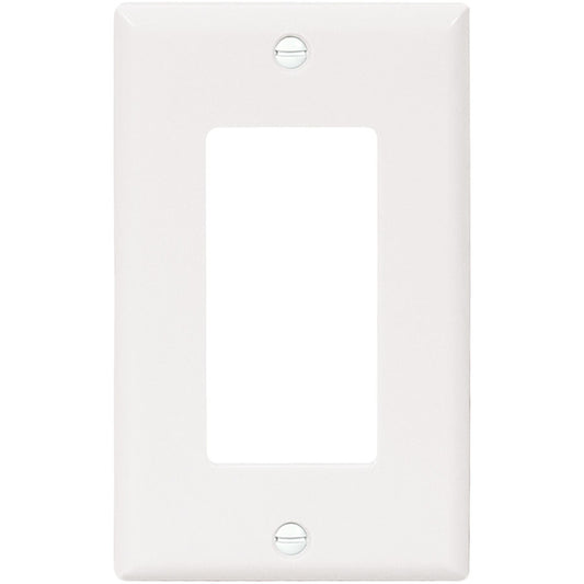 Eaton 1-Gang 10-Pack White Decorator Standard Wall Plate-