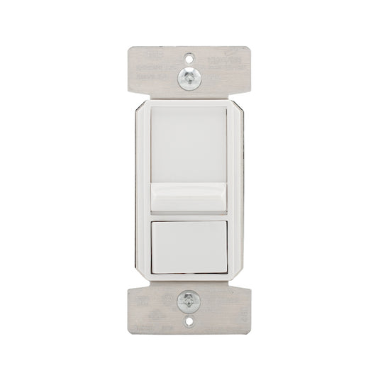 Eaton 1-Pack Fully Variable 5-Amp White Slide Fan Control-Each