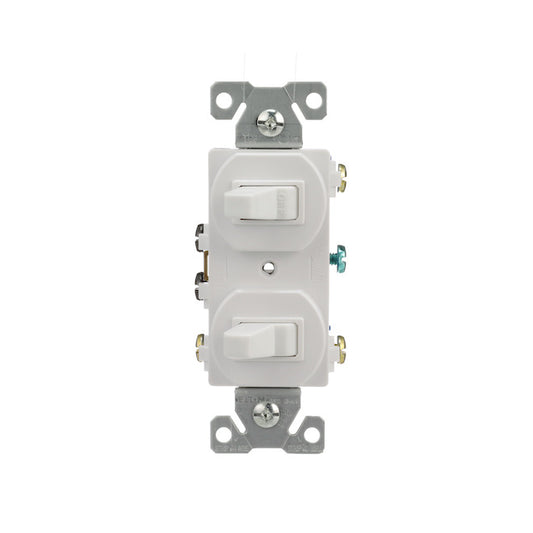 Eaton 15-Amp Single-pole/3-way Commercial Toggle Light Switch 1-Pack-Each