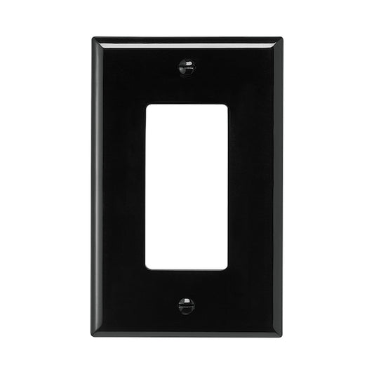 Eaton Black Medium Sized Wall Plate-
