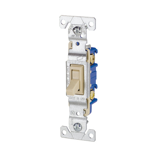 Eaton Ivory-Coloured Toggle Switch - 15-Amp - 120-V-Each