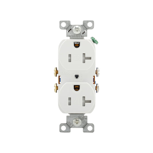 Eaton Dual 2P3W Receptacle - 20-Amps - 125-V-
