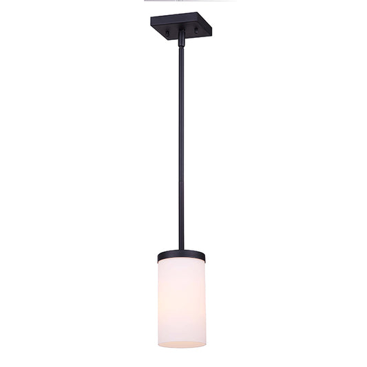 Pendant Light - Terrace - 4.25'' - White/Black-