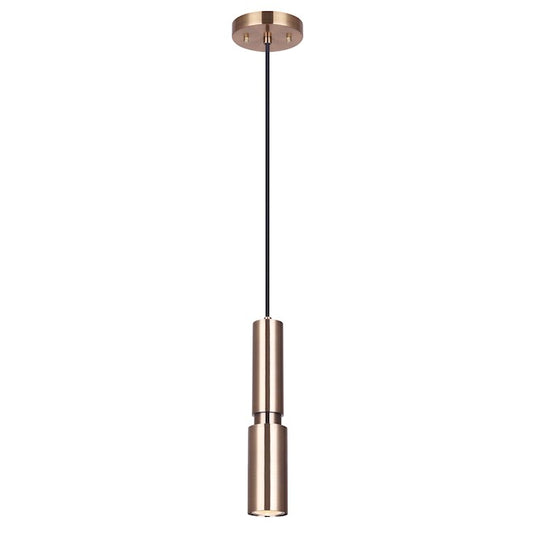 Canarm Mia Gold Contemporary Cord Mount 1-Light Pendant Light-