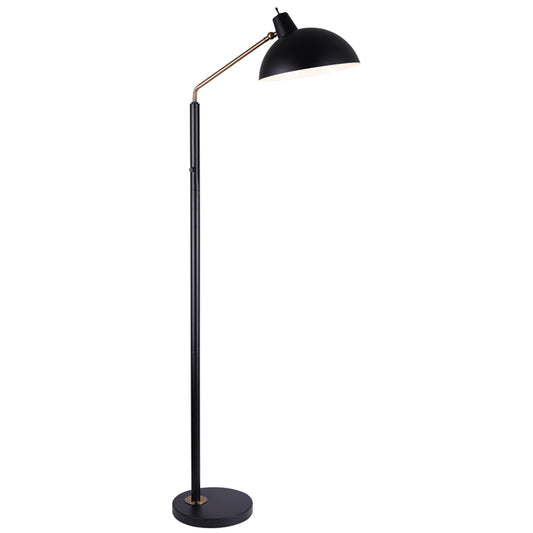 Harmonized Home Oscar 64-in Gold/Black Floor Lamp-